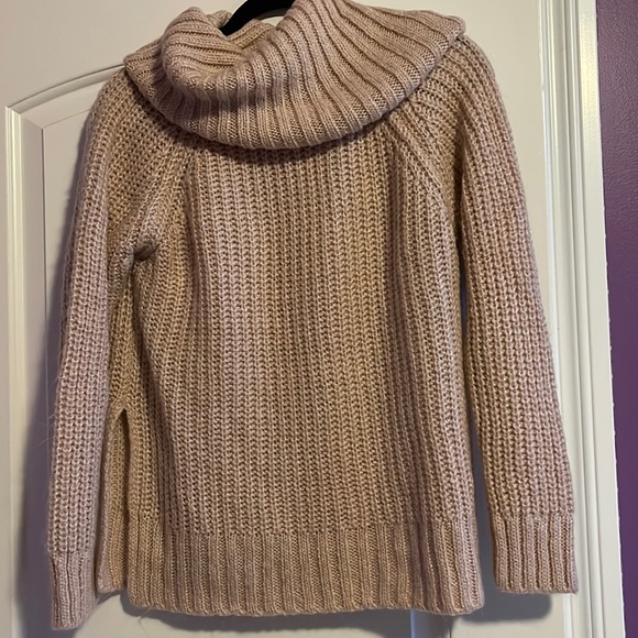 Light Pink Turtleneck Sweater - Picture 1 of 5